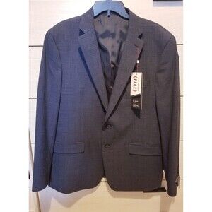 Van Heusen Flex Slim Fit Jacket Business Office Sport Coat 46 Reg